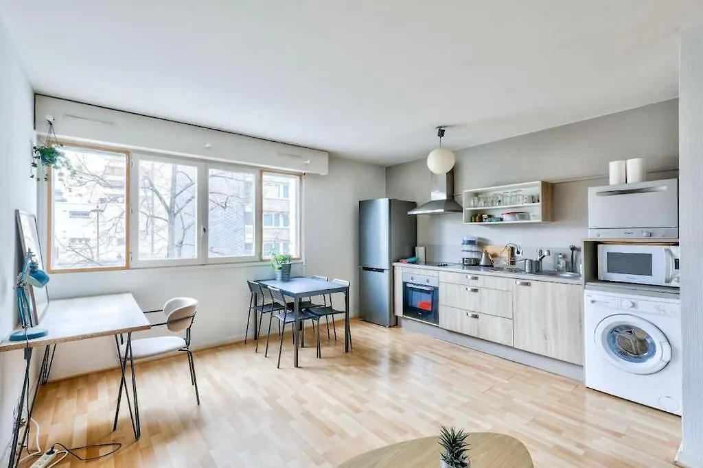 Lägenhet Elegant Studio A 10 Min A Pied Du Parc Montsouris